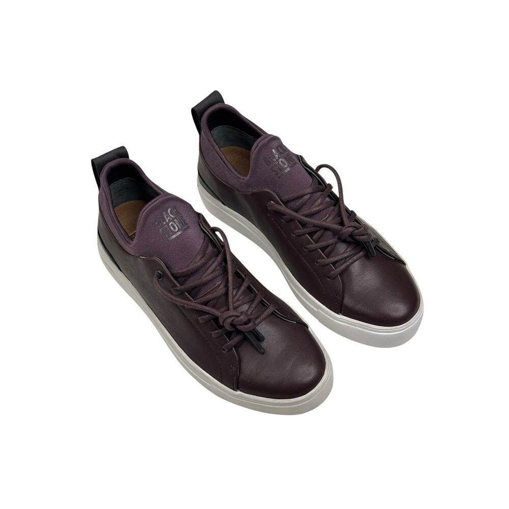 Blackstone SL68 Low Fudge Leather Platform Sneaker Womens US 7 EU 37 New $190